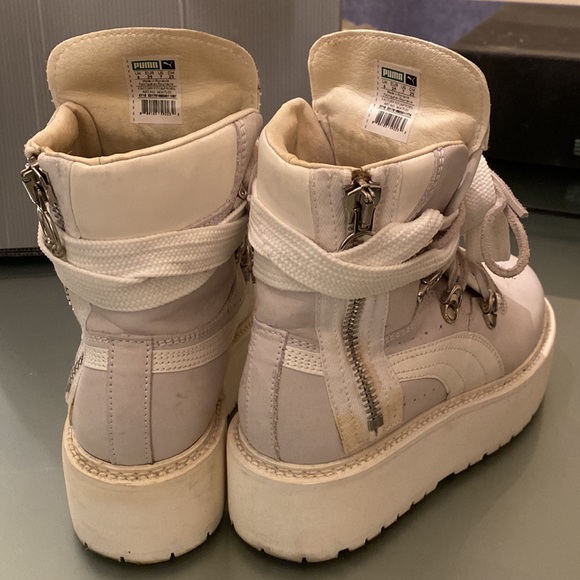 PUMA X FENTY by RIHANNA - platform high tops from her premiere collection Sz.7 - Picture 7 of 12